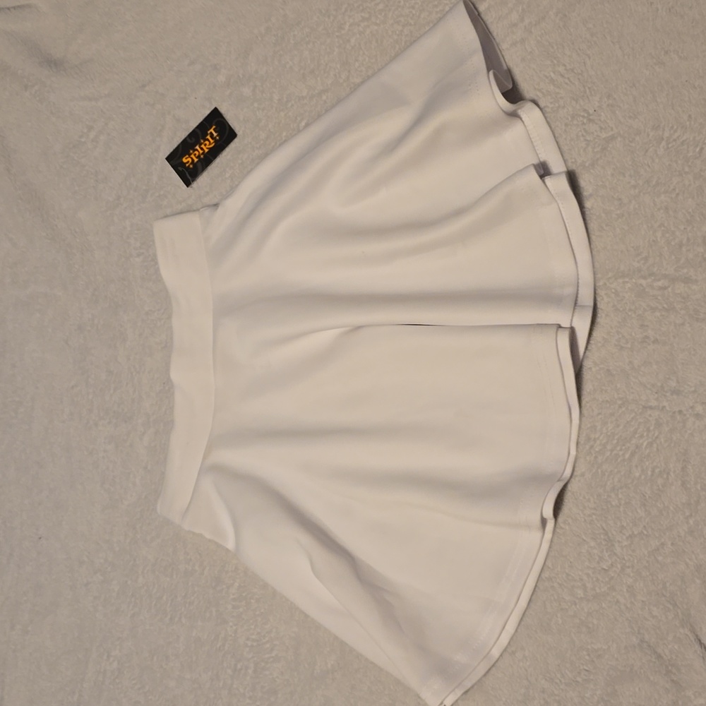 SPIRIT Womens Size Small S White Mini Skirt